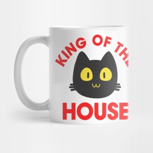 black cat funny cute Mug